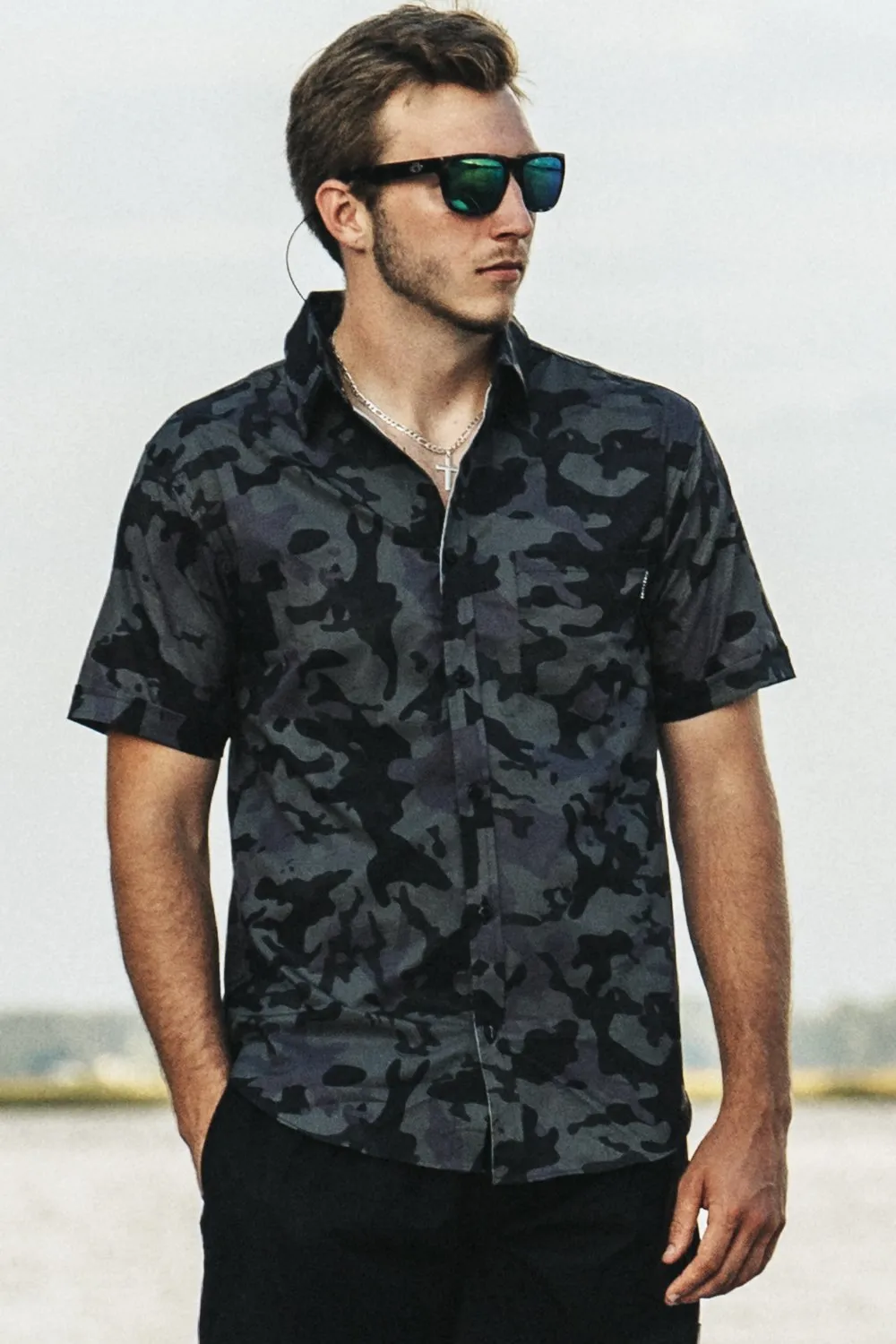 Camo Collection - Casual Button Down Shirt sold by Nine Line product image thumbnail 5