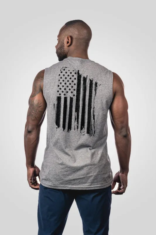 America - Men's Muscle Tank sold by Nine Line