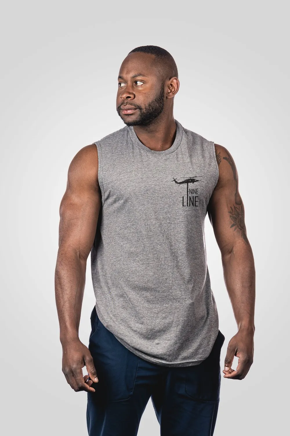 America - Men's Muscle Tank sold by Nine Line product image thumbnail 2