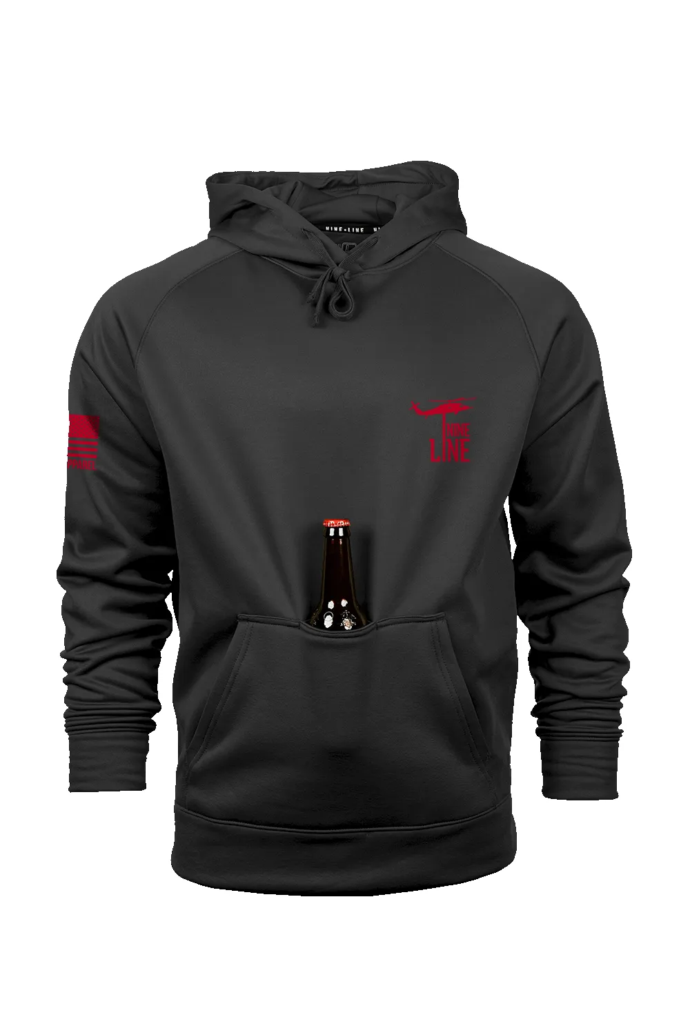 Don't Get It Twisted - Raglan Tailgater Hoodie sold by Nine Line product image thumbnail 2