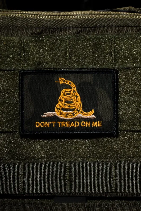 Dark Dont Tread on Me Patch sold by Nine Line