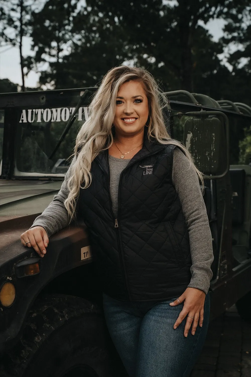 Vintage Quilted Vest sold by Nine Line product image thumbnail 5