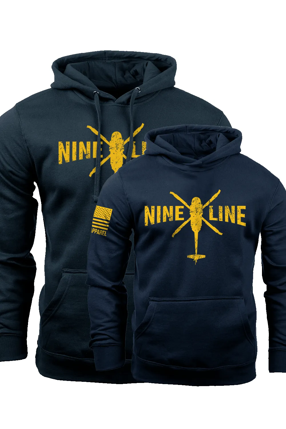 Nine Line Helo - Family Hoodies 2-Pack sold by Nine Line