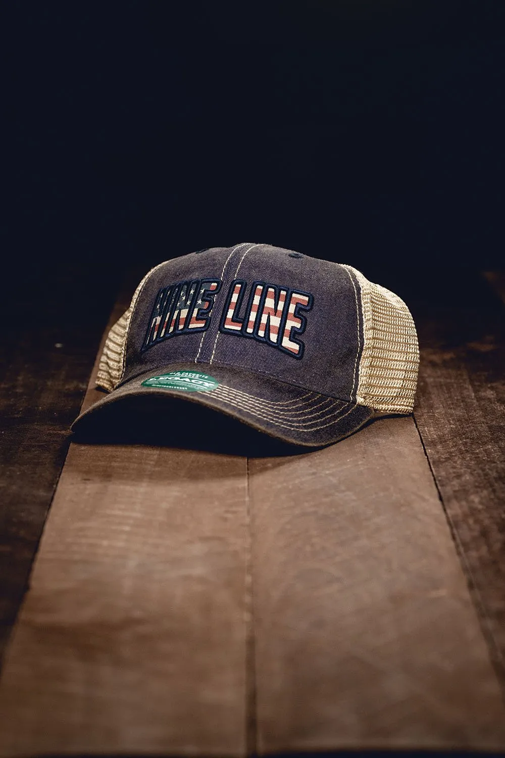 Old Favorite Trucker Hat USA Flag Collection sold by Nine Line product image thumbnail 4