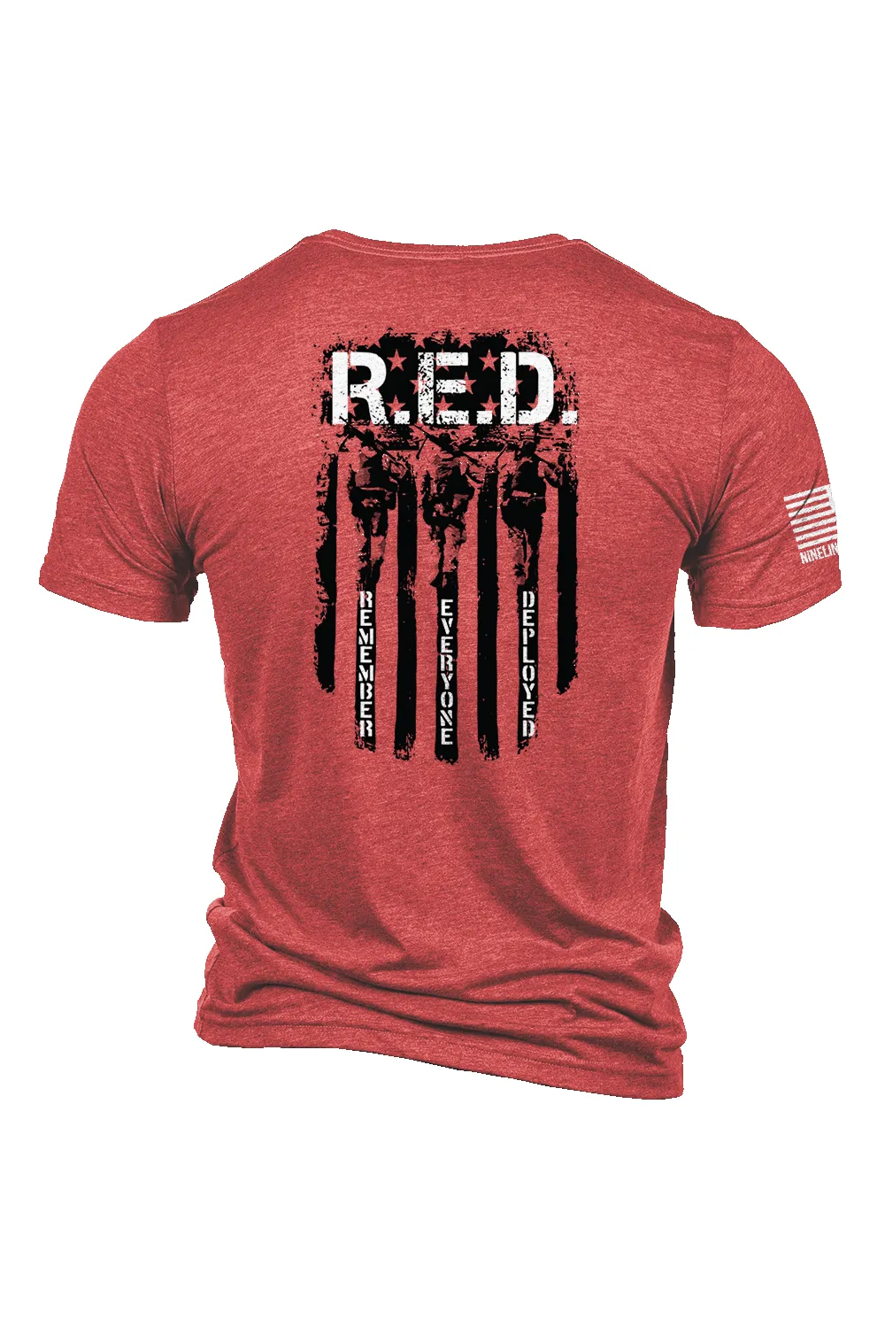 RED Remember Everyone Deployed - T-Shirt sold by Nine Line