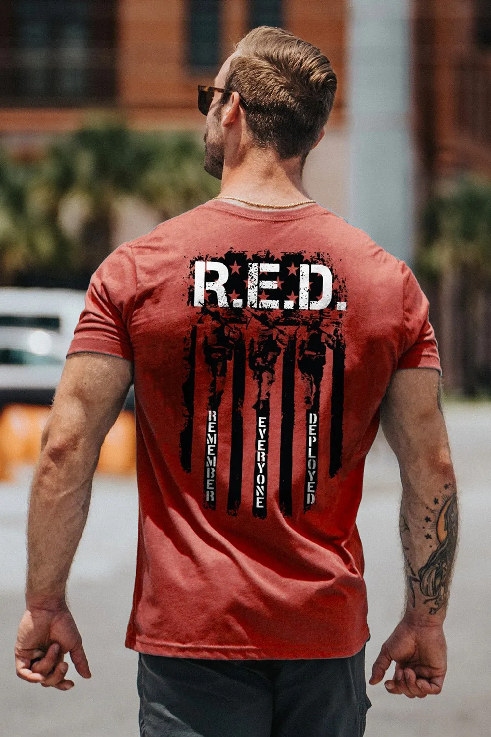 RED Remember Everyone Deployed - T-Shirt sold by Nine Line product image thumbnail 2