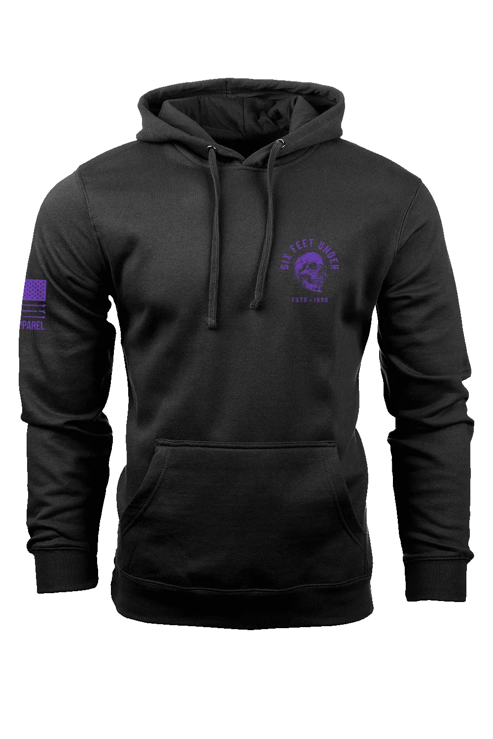 Coffin Flag - Hoodie sold by Nine Line product image thumbnail 2