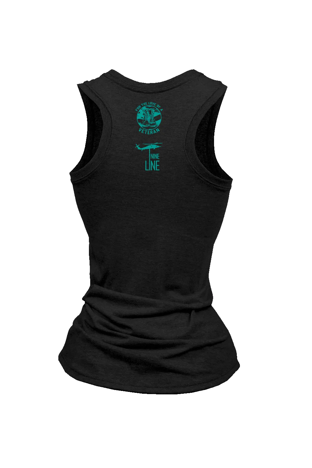 Women's Racerback Tank - PTS Awareness Month - For the Love of a Veteran sold by Nine Line product image thumbnail 2