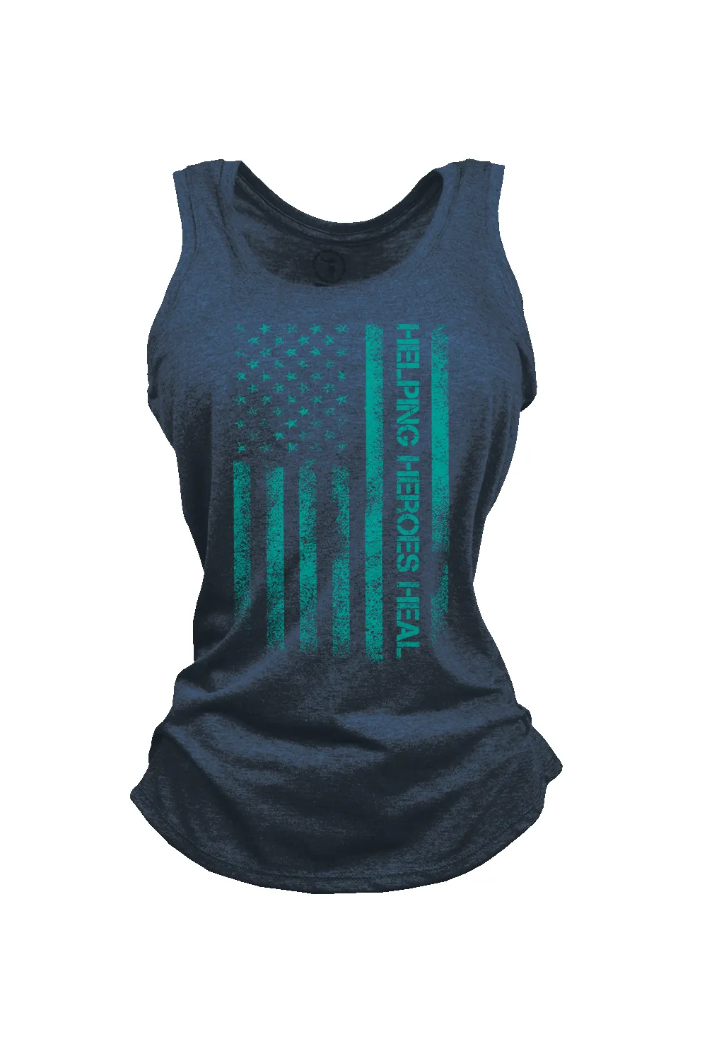Women's Racerback Tank - PTS Awareness Month - For the Love of a Veteran sold by Nine Line product image thumbnail 3