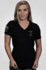 Grit and Grace - Women's Relaxed Fit V-Neck Shirt sold by Nine Line