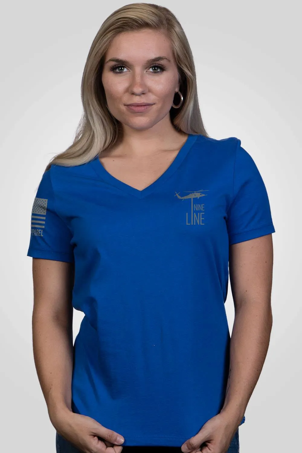 Grit and Grace - Women's Relaxed Fit V-Neck Shirt sold by Nine Line product image thumbnail 2