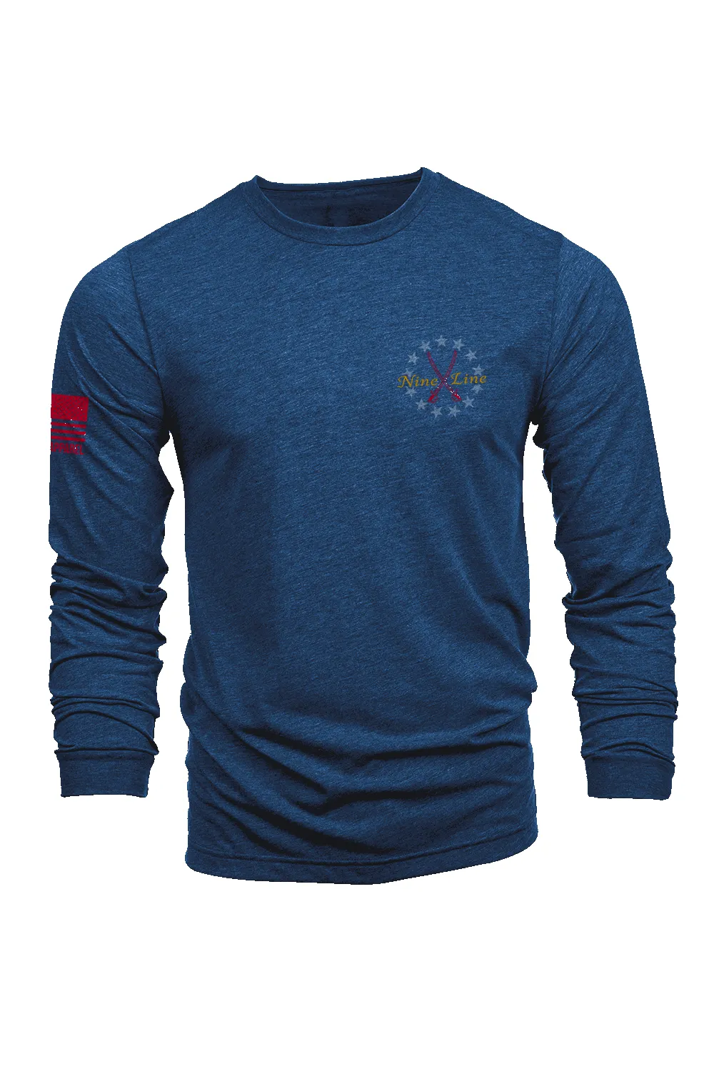 The Patriot - Long-Sleeve T-Shirt sold by Nine Line product image thumbnail 4