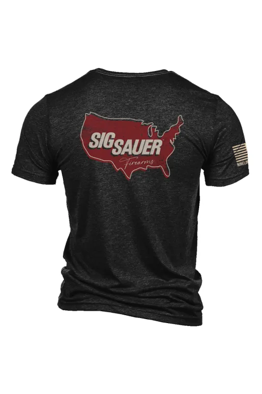 SIG SAUER Continental - T-Shirt sold by Nine Line