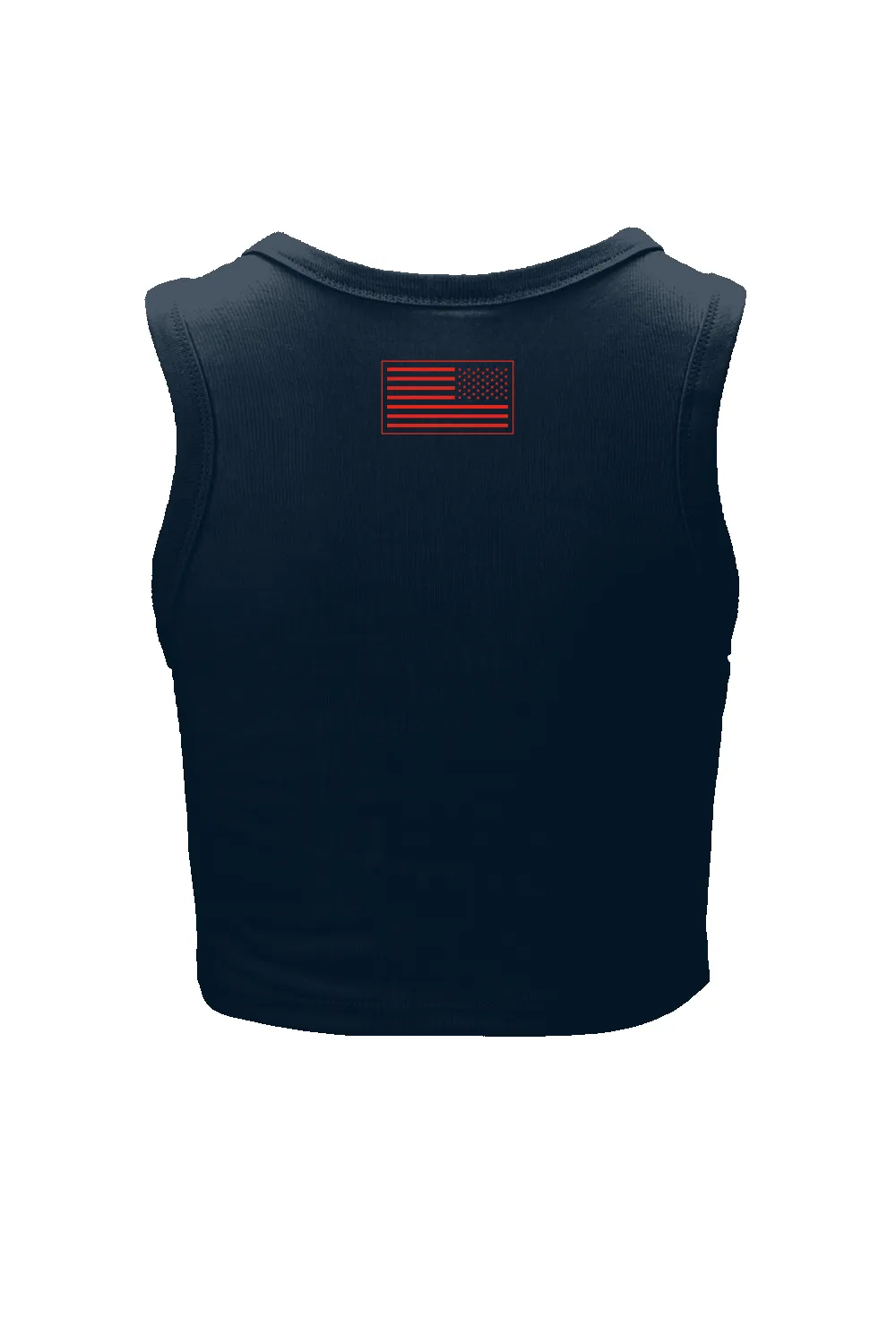 NLA Basic Red Logo - Crop Tank sold by Nine Line product image thumbnail 2