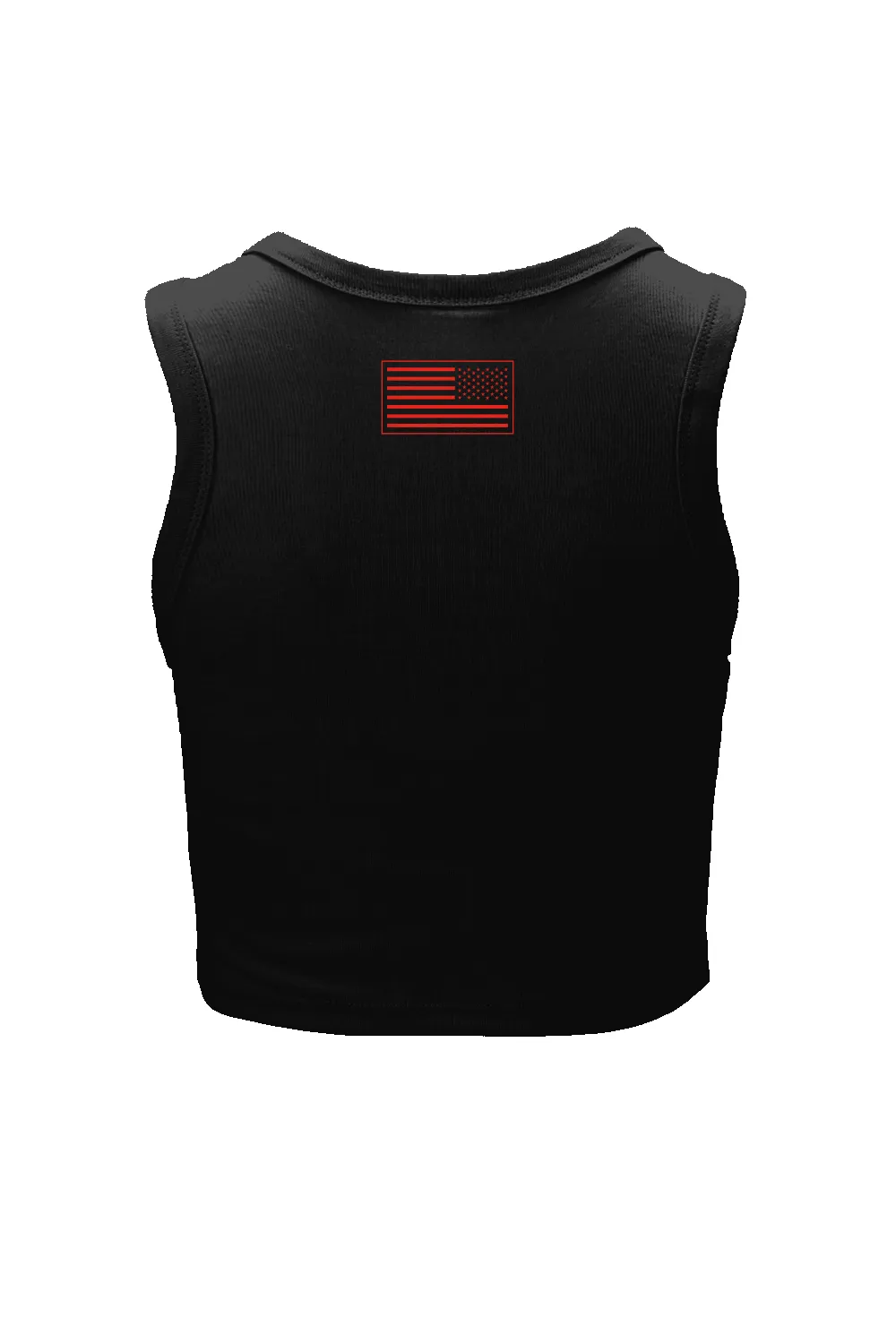 NLA Basic Red Logo - Crop Tank sold by Nine Line product image thumbnail 4