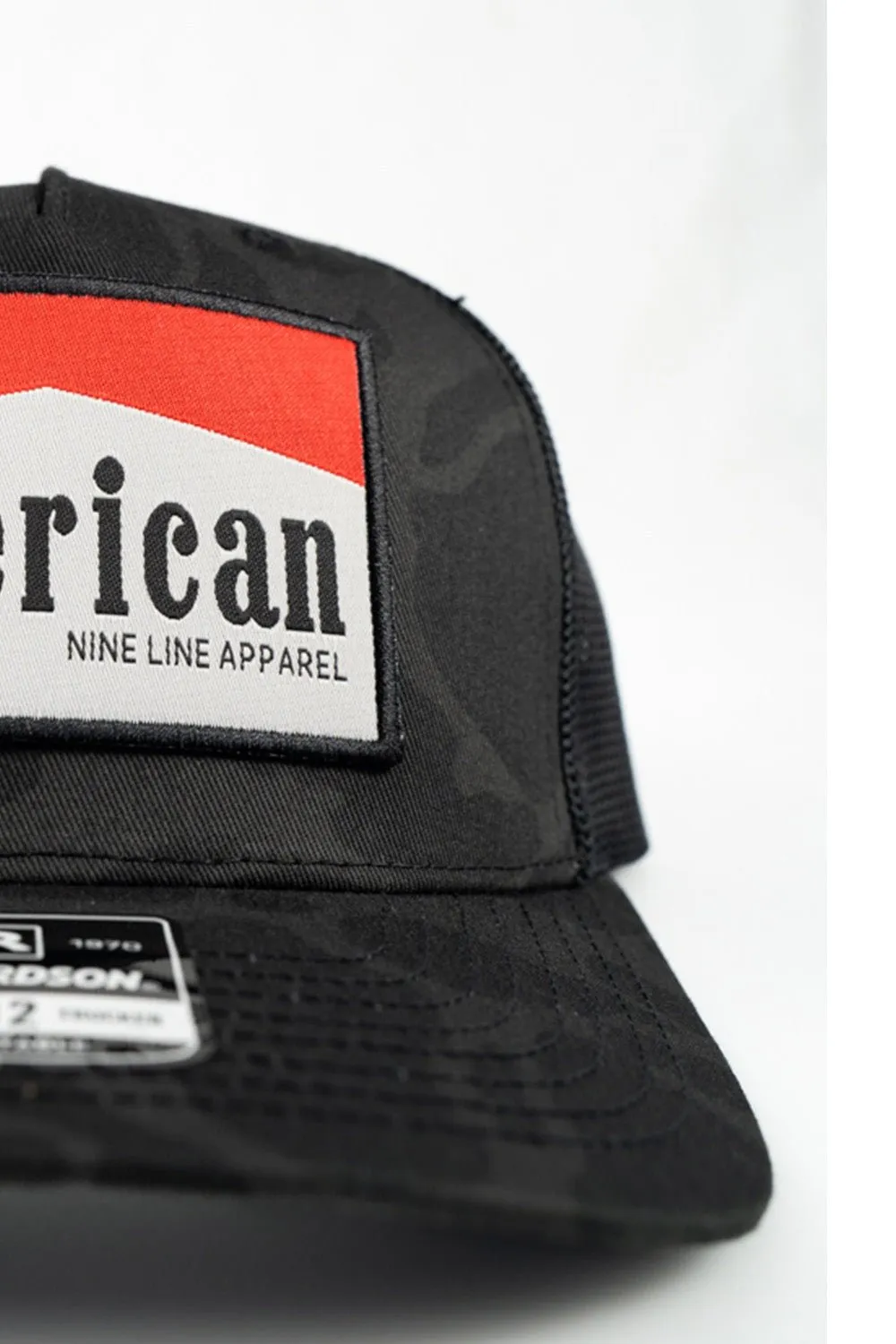 American 5-Panel Richardson Trucker Hat sold by Nine Line product image thumbnail 3