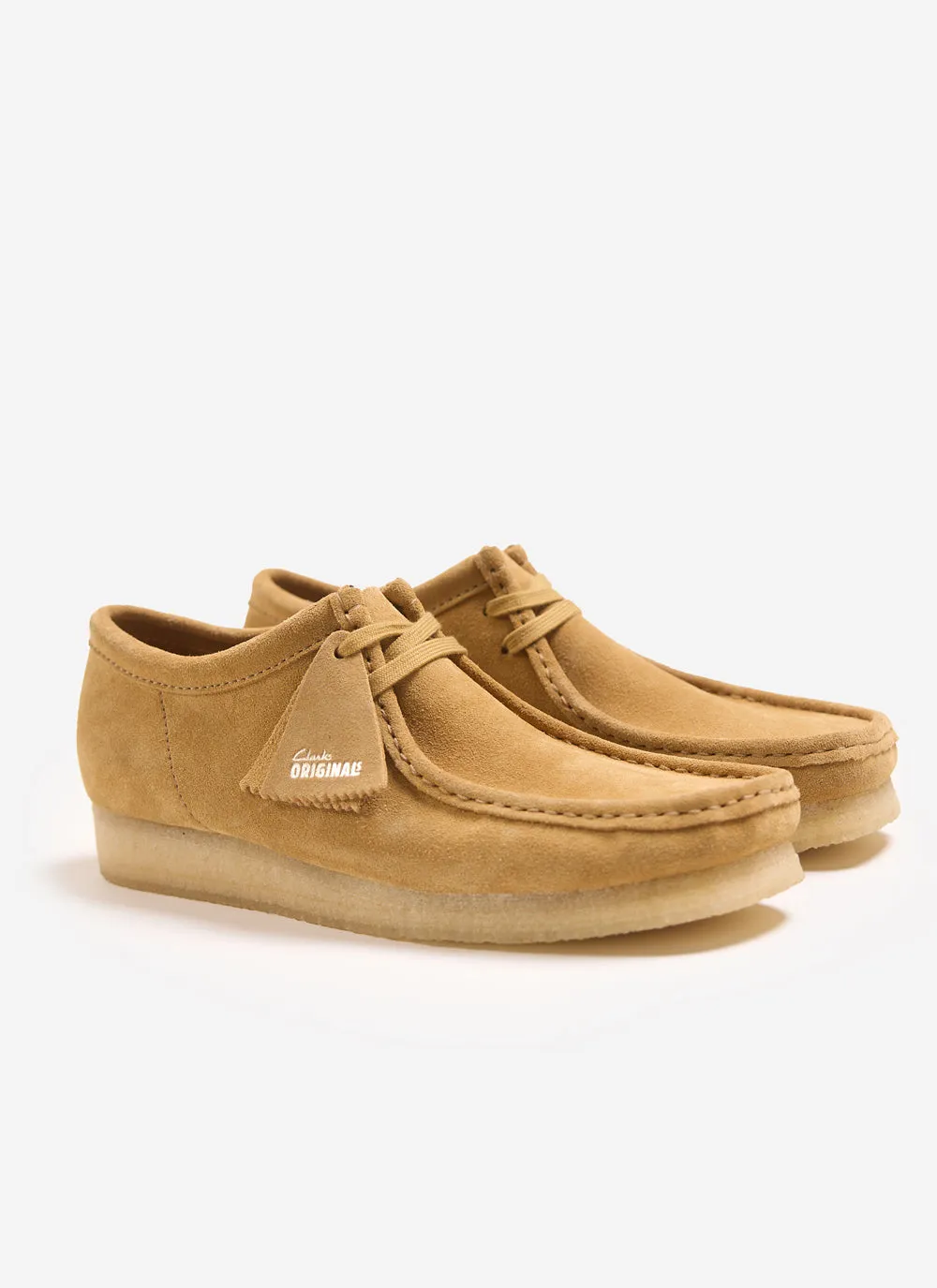 Wallabee | Clarks Originals | Oakmoss Suede sold by Percival