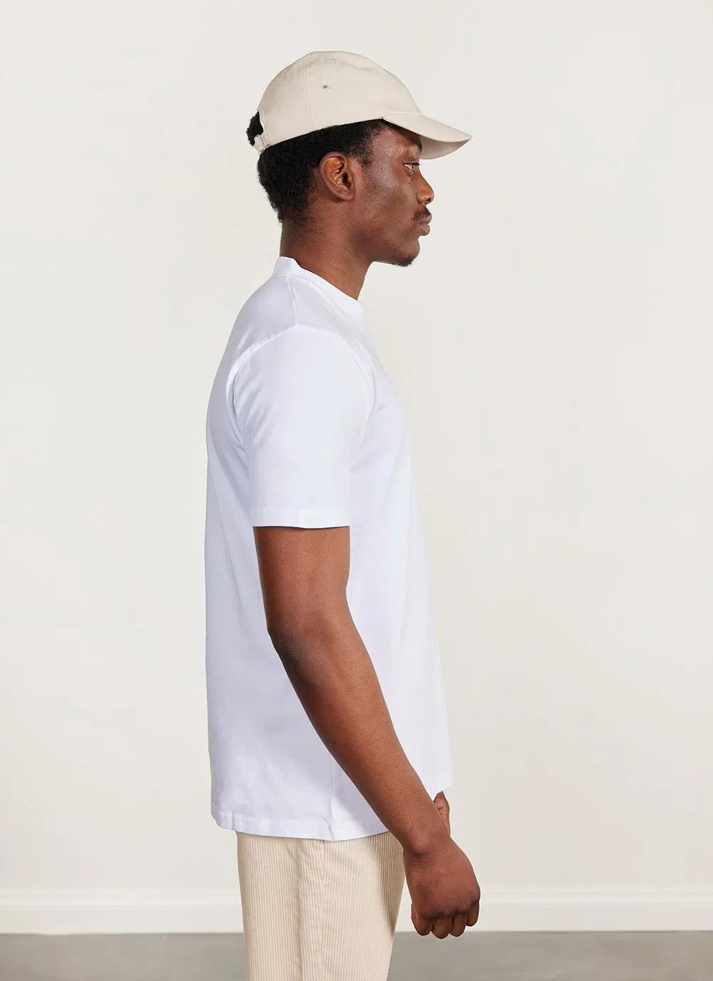 Galaxy Cat T Shirt | Embroidered Organic Cotton | White sold by Percival product image thumbnail 3