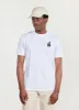 Galaxy Cat T Shirt | Embroidered Organic Cotton | White sold by Percival