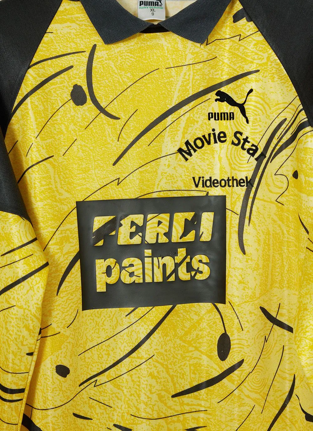 90s Vintage Shirt #57 | Percival x Classic Football Shirts | Yellow sold by Percival product image thumbnail 3