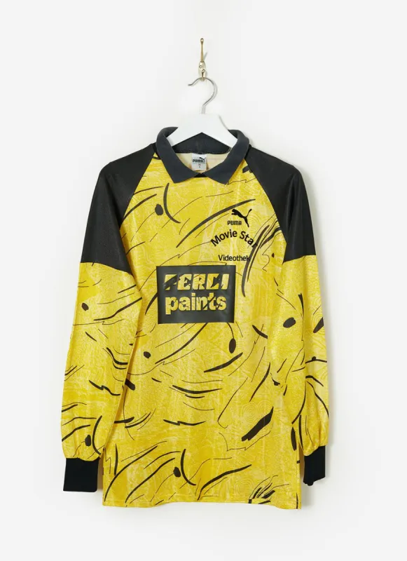 90s Vintage Shirt #57 | Percival x Classic Football Shirts | Yellow sold by Percival