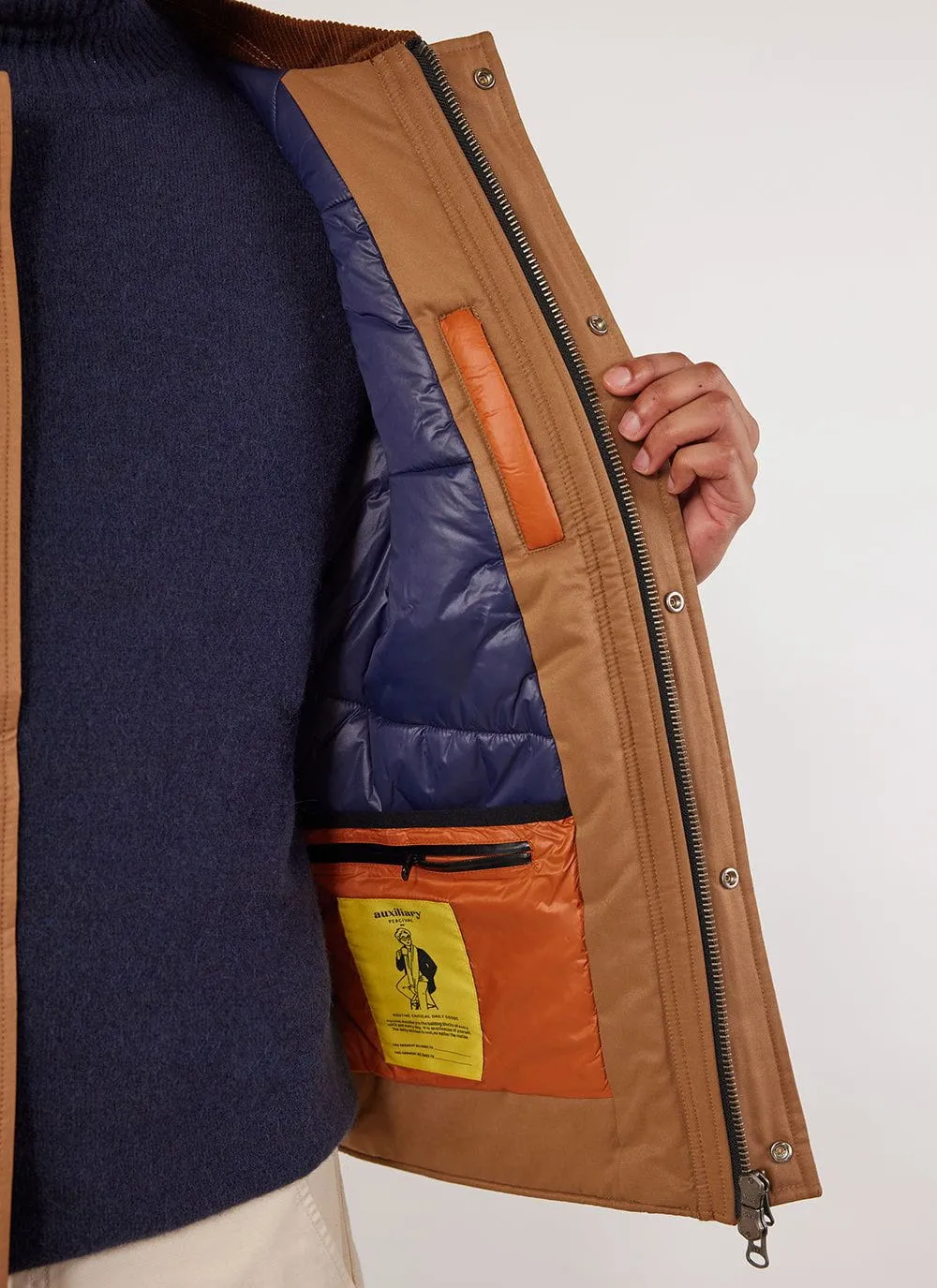 Stakeout Auxiliary Jacket | Cotton | Tan sold by Percival product image thumbnail 4