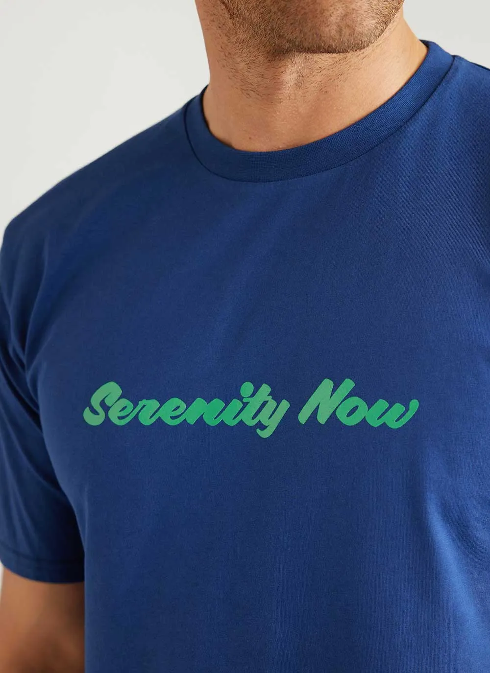 Frank T Shirt | Seinfeld x Percival | Indigo sold by Percival product image thumbnail 3