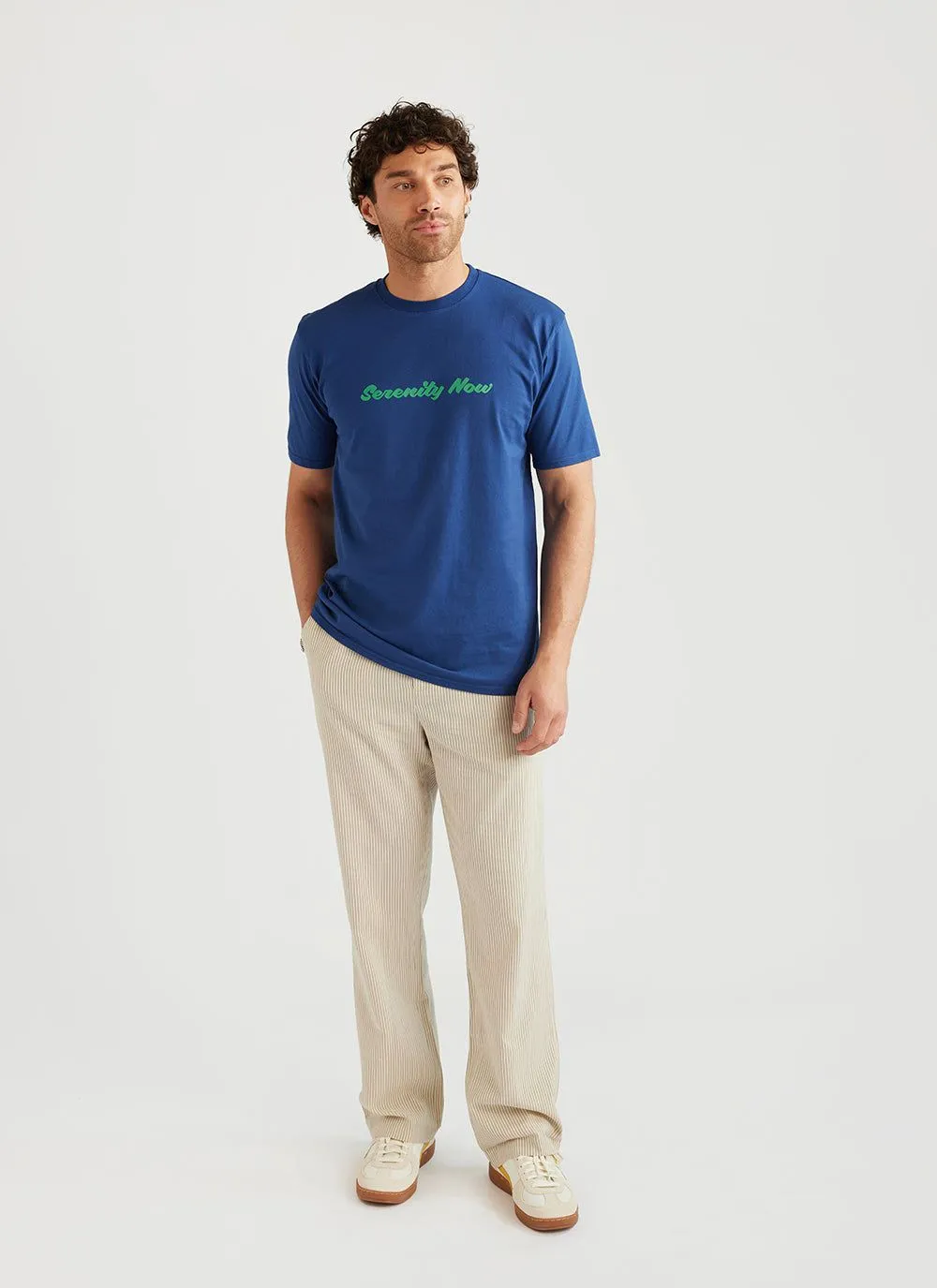 Frank T Shirt | Seinfeld x Percival | Indigo sold by Percival product image thumbnail 2
