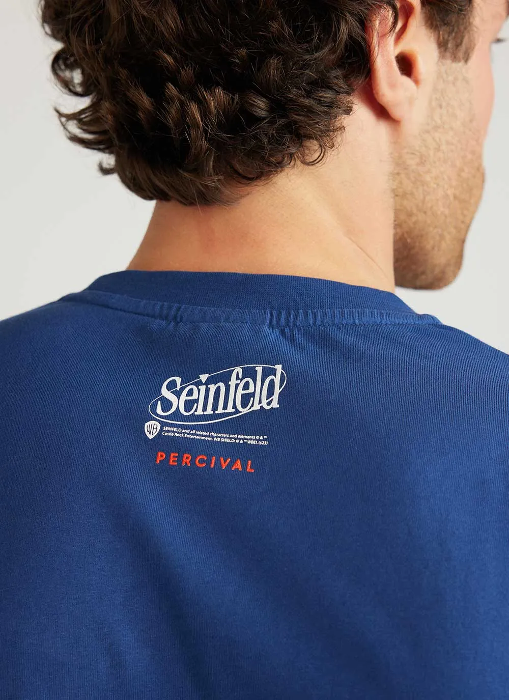 Frank T Shirt | Seinfeld x Percival | Indigo sold by Percival product image thumbnail 5