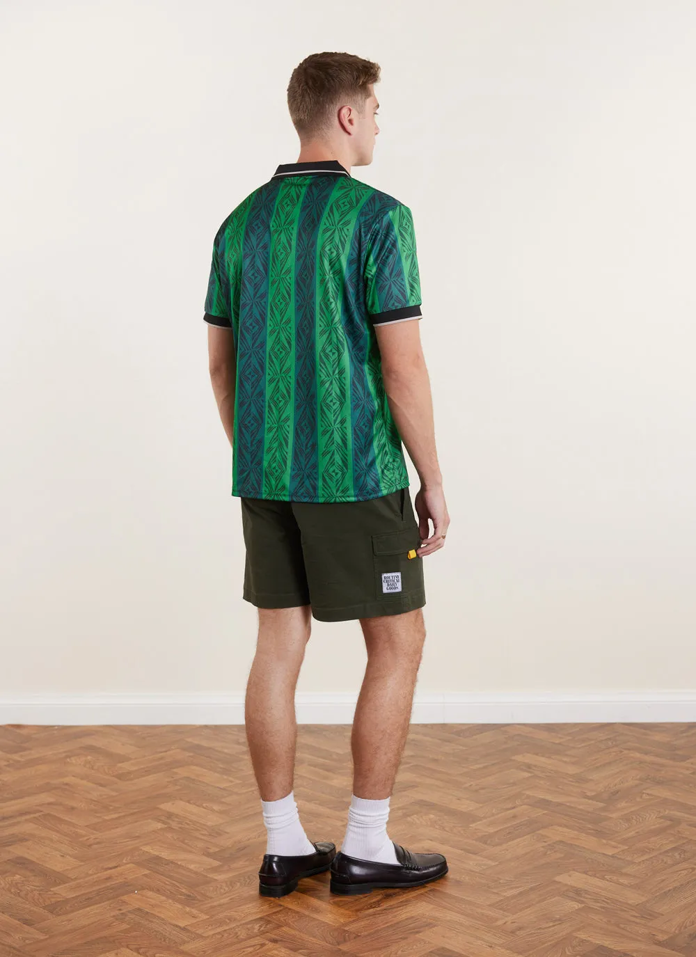 Inform Side Football Shirt | JAMESON x Percival | Green sold by Percival product image thumbnail 4