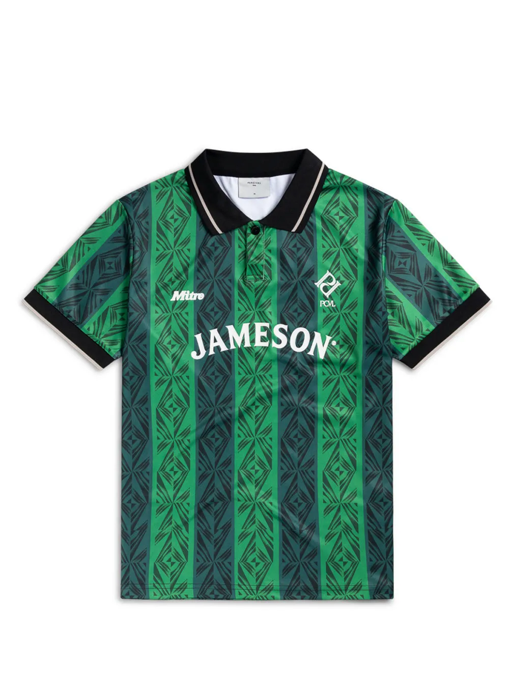 Inform Side Football Shirt | JAMESON x Percival | Green sold by Percival