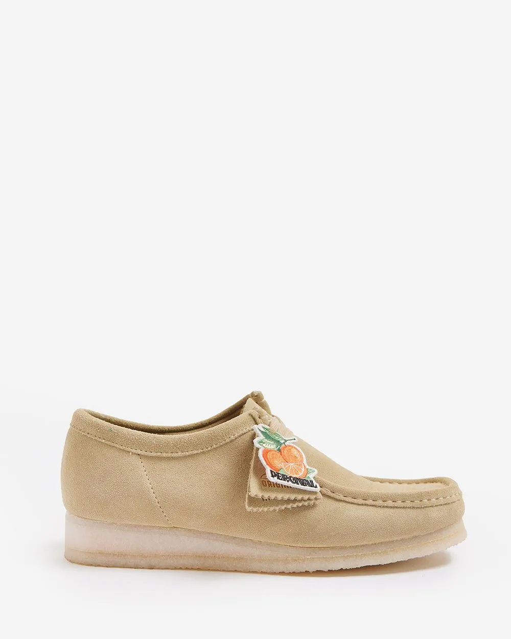 Embroidered Wallabee | Clarks Originals x Percival | Maple Suede sold by Percival product image thumbnail 3
