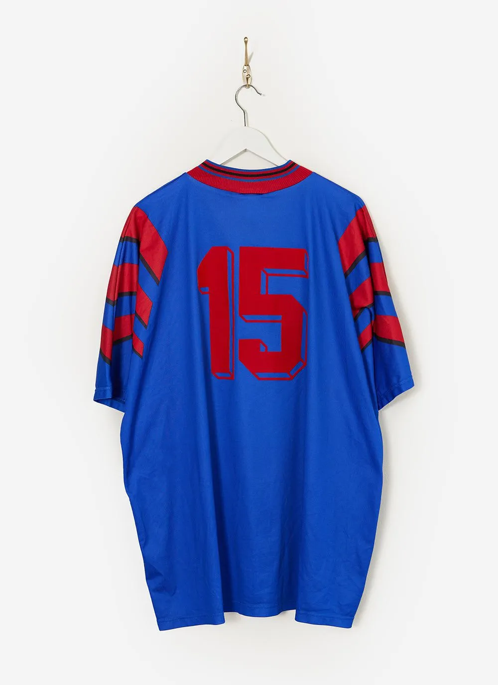 90s Adidas Shirt #9 | Percival x Classic Football Shirts | Blue sold by Percival product image thumbnail 2