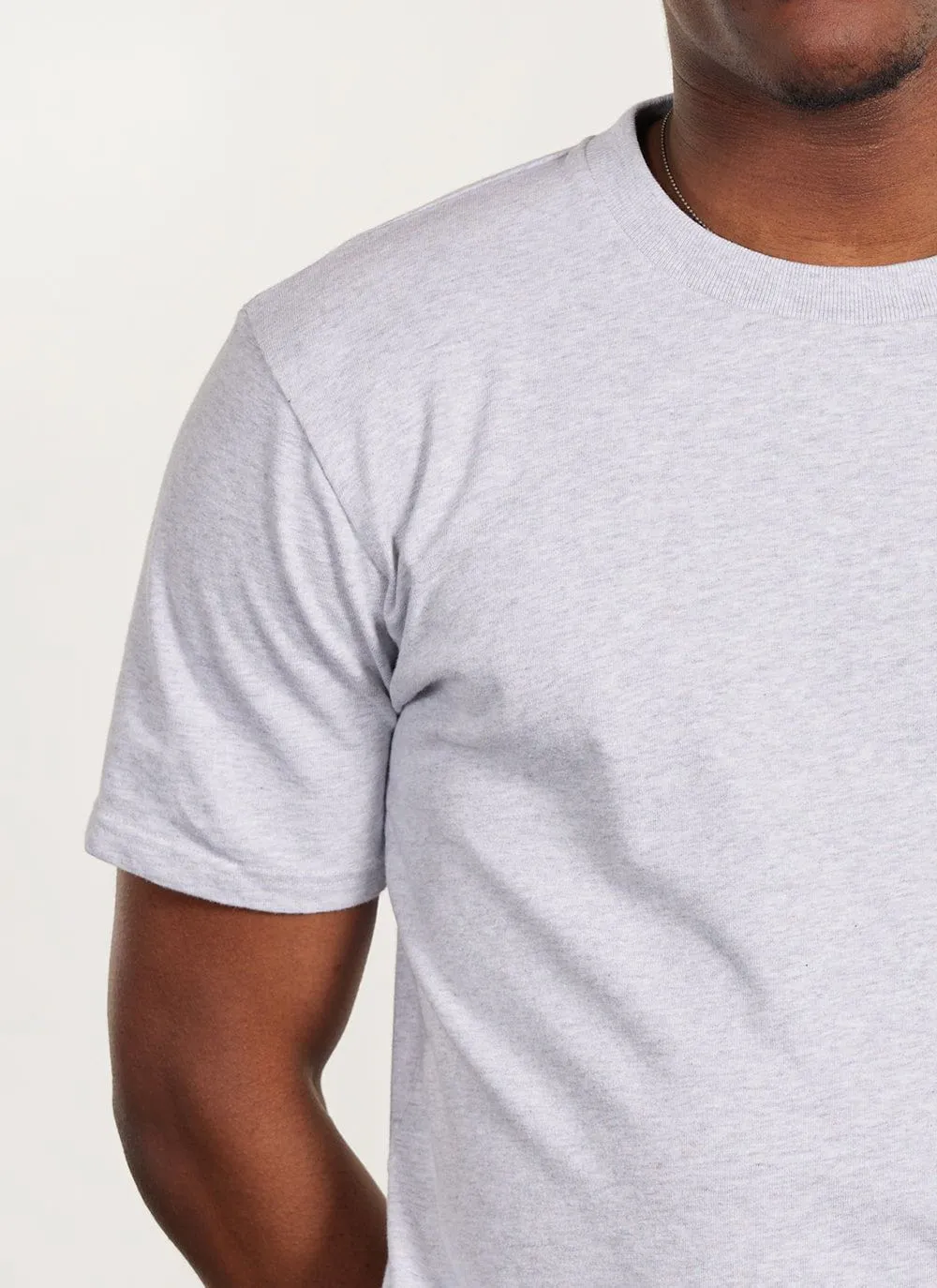 Galaxy Cat T Shirt | Embroidered Organic Cotton | Athletic Grey sold by Percival product image thumbnail 4