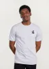 Galaxy Cat T Shirt | Embroidered Organic Cotton | Athletic Grey sold by Percival