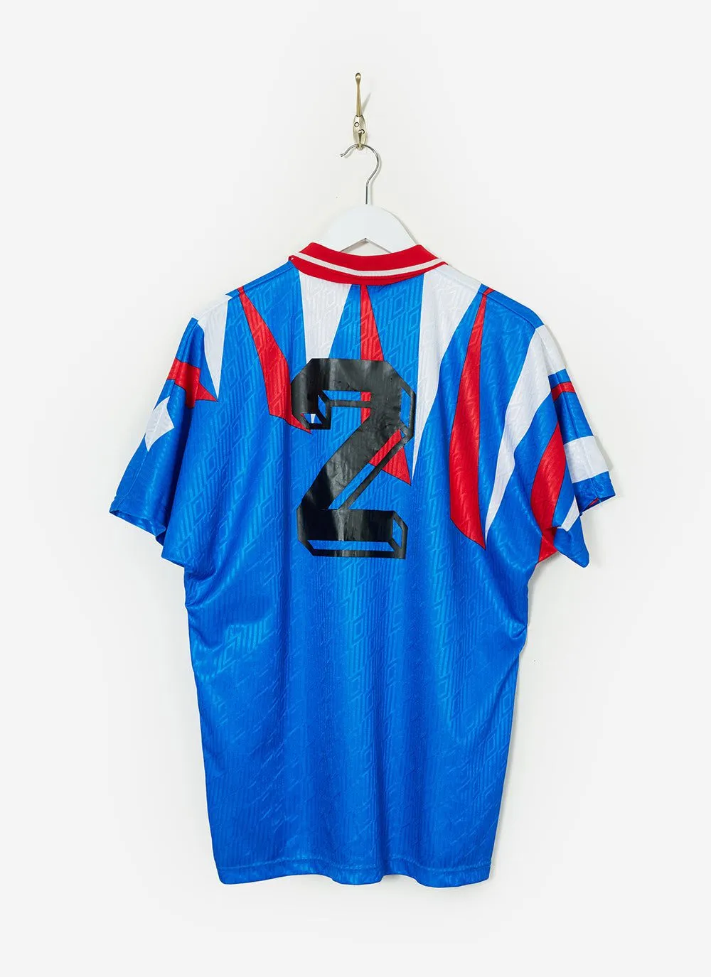 90s Vintage Shirt #7 | Percival x Classic Football Shirts | Blue sold by Percival product image thumbnail 2