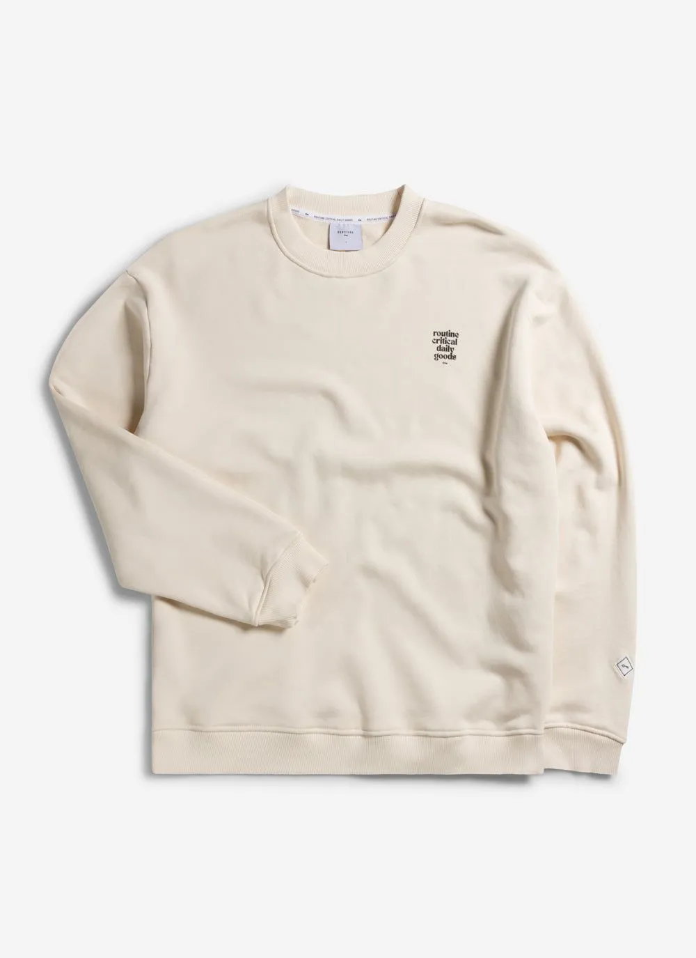 Bark and Stroll Auxiliary Sweatshirt | Cotton | Ecru sold by Percival product image thumbnail 5