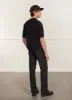 Blackjack Negroni Knitted Polo | Organic Cotton | Black sold by Percival