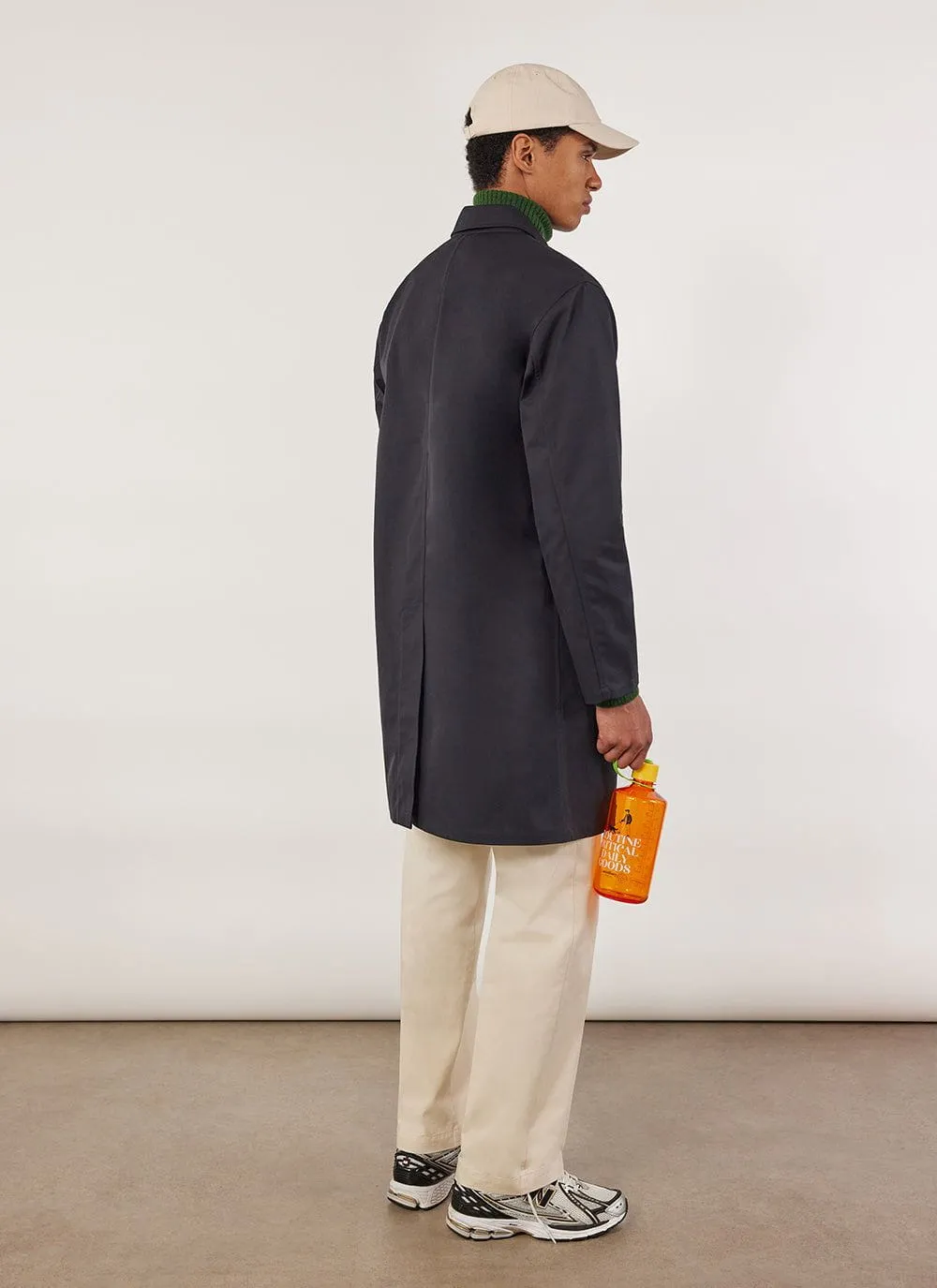 Waterproof Auxiliary Greyson Trench | Midnight with Olive sold by Percival product image thumbnail 5