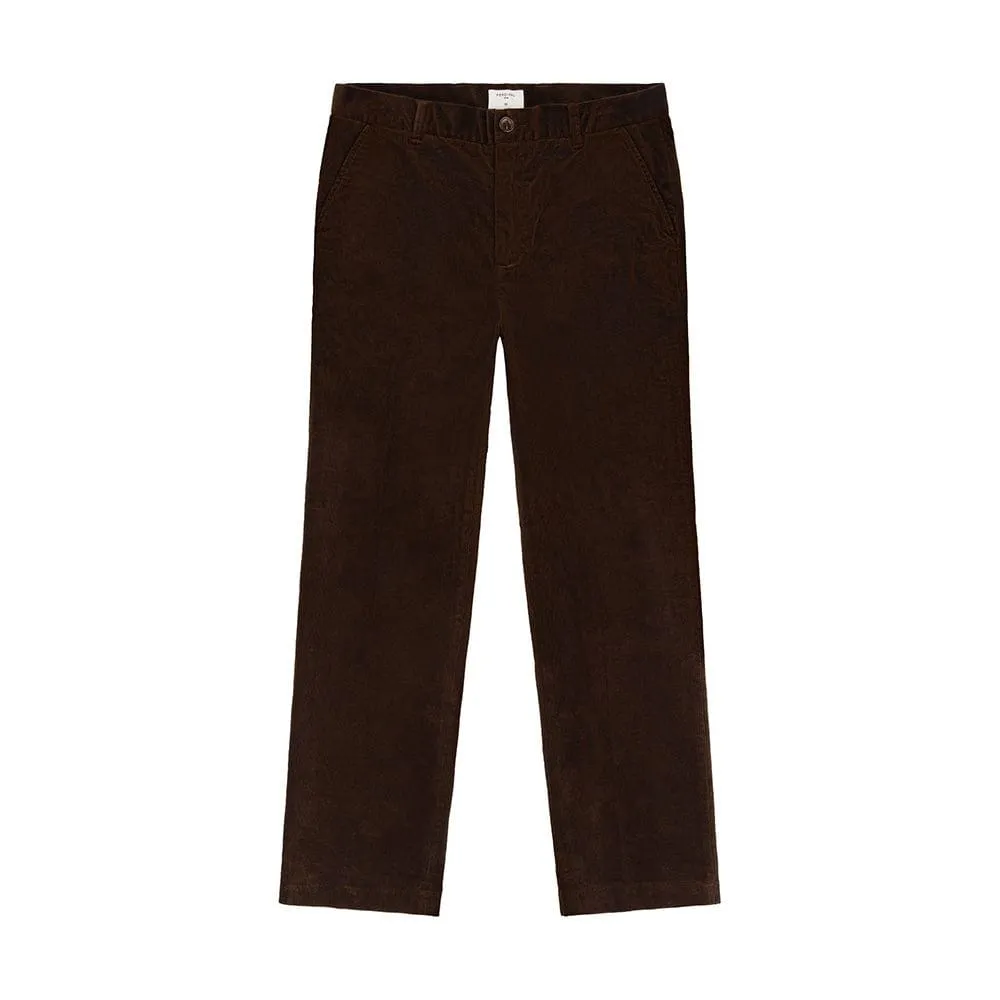 Straight Leg Trousers | Cotton Corduroy | Espresso sold by Percival product image thumbnail 5