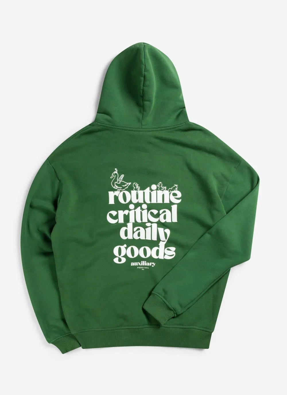 Canard Auxiliary Hoodie | Cotton | Forest sold by Percival product image thumbnail 4