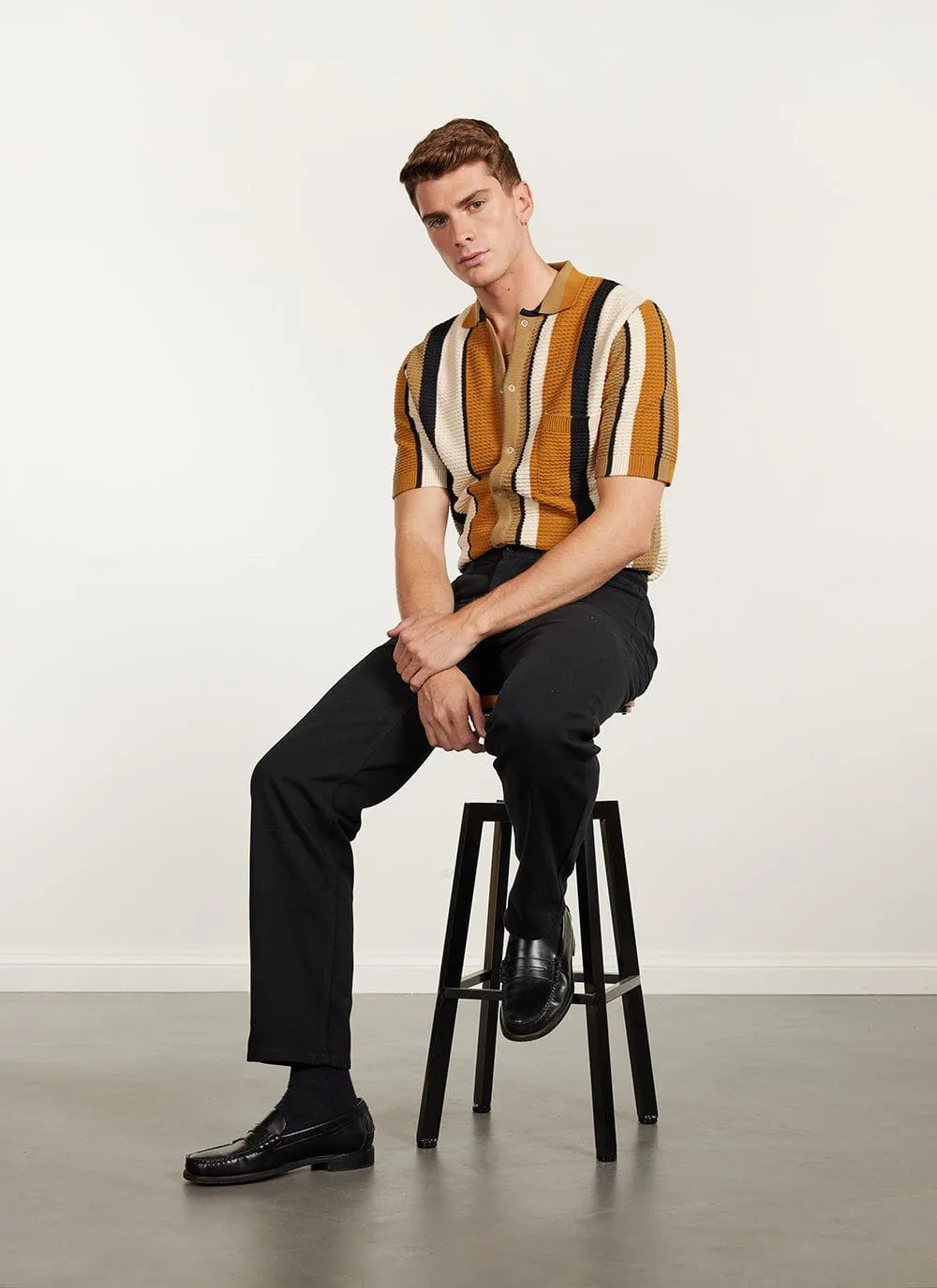 Adaman Breeze Shirt | Knitted Cotton | Dune sold by Percival product image thumbnail 5