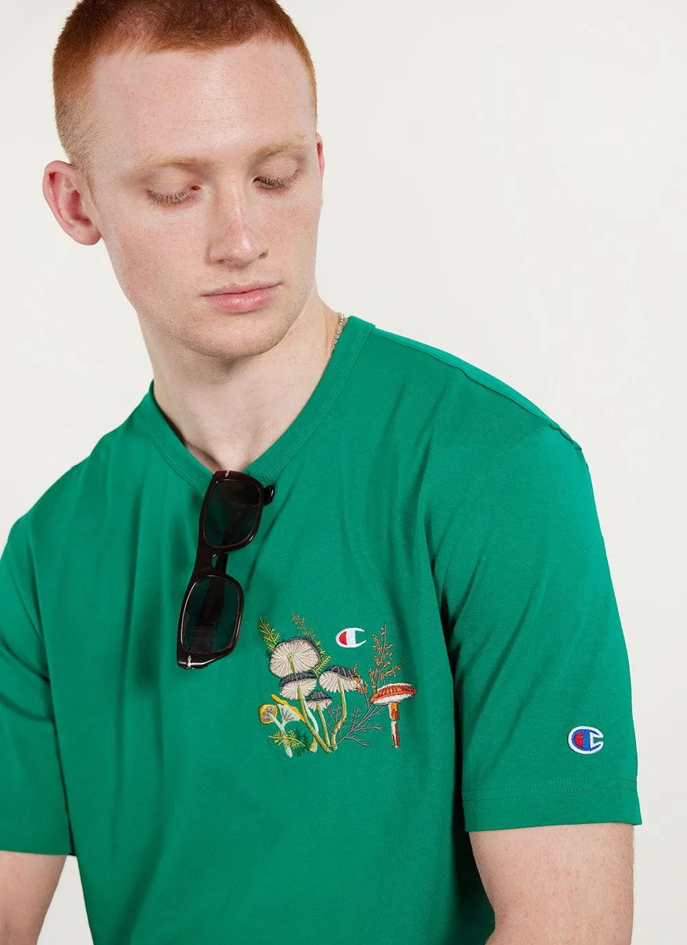 Fungus Pals T Shirt | Champion and Percival | Green sold by Percival product image thumbnail 5