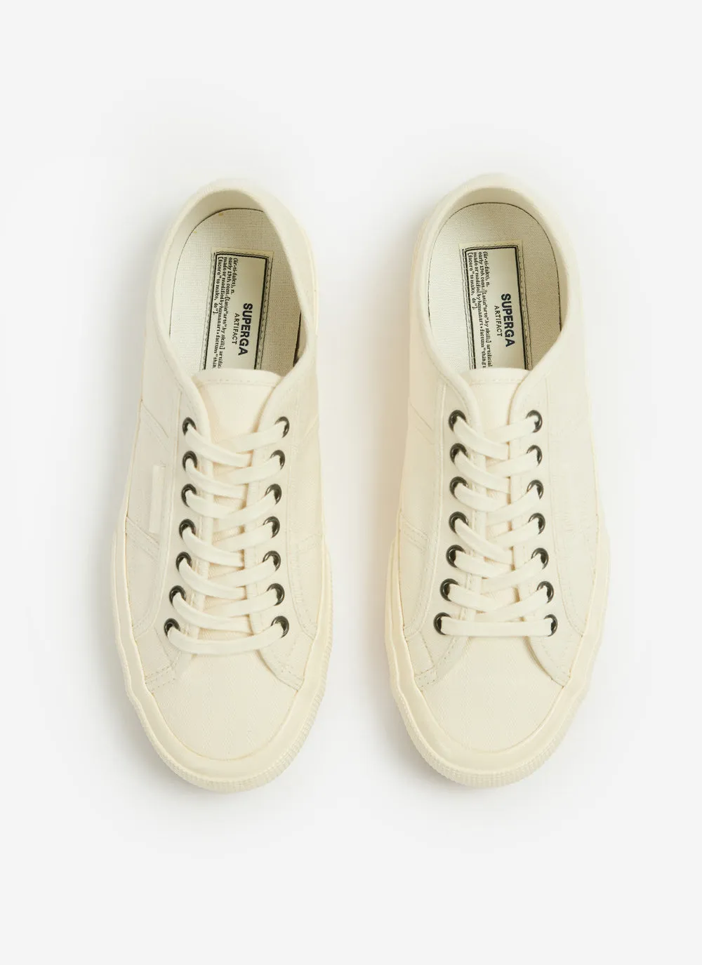 Superga Trainers | 2750 OG Herringbone | Off White sold by Percival product image thumbnail 4