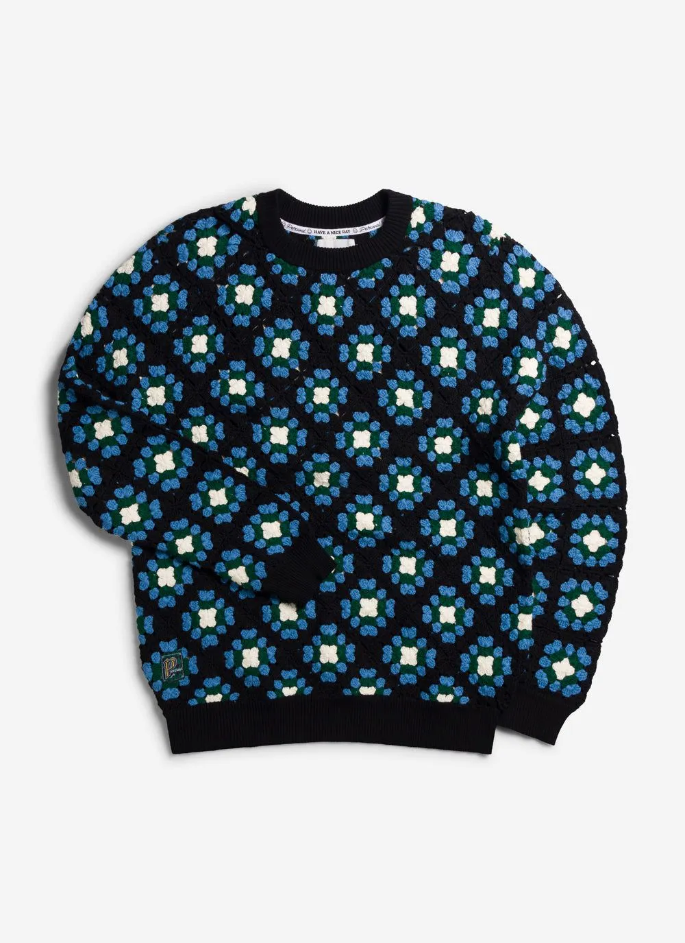 Crochimond Crewneck | Crochet Cotton | Black sold by Percival product image thumbnail 5