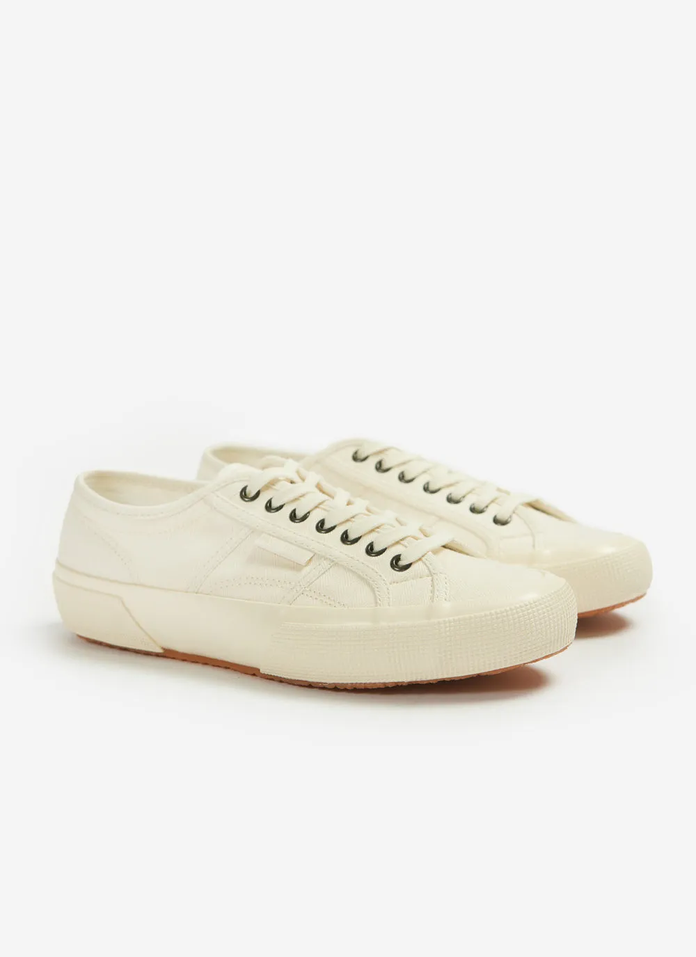 Superga Trainers | 2750 OG Herringbone | Off White sold by Percival