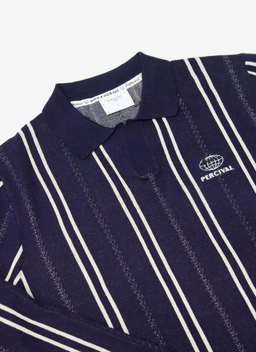 Import Knitted Football Shirt | Cotton | Midnight sold by Percival product image thumbnail 2