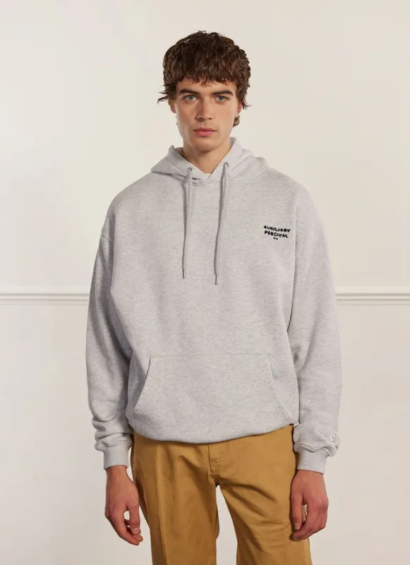 Auxiliary Hoodie 01 | Cotton | Athletic Grey sold by Percival