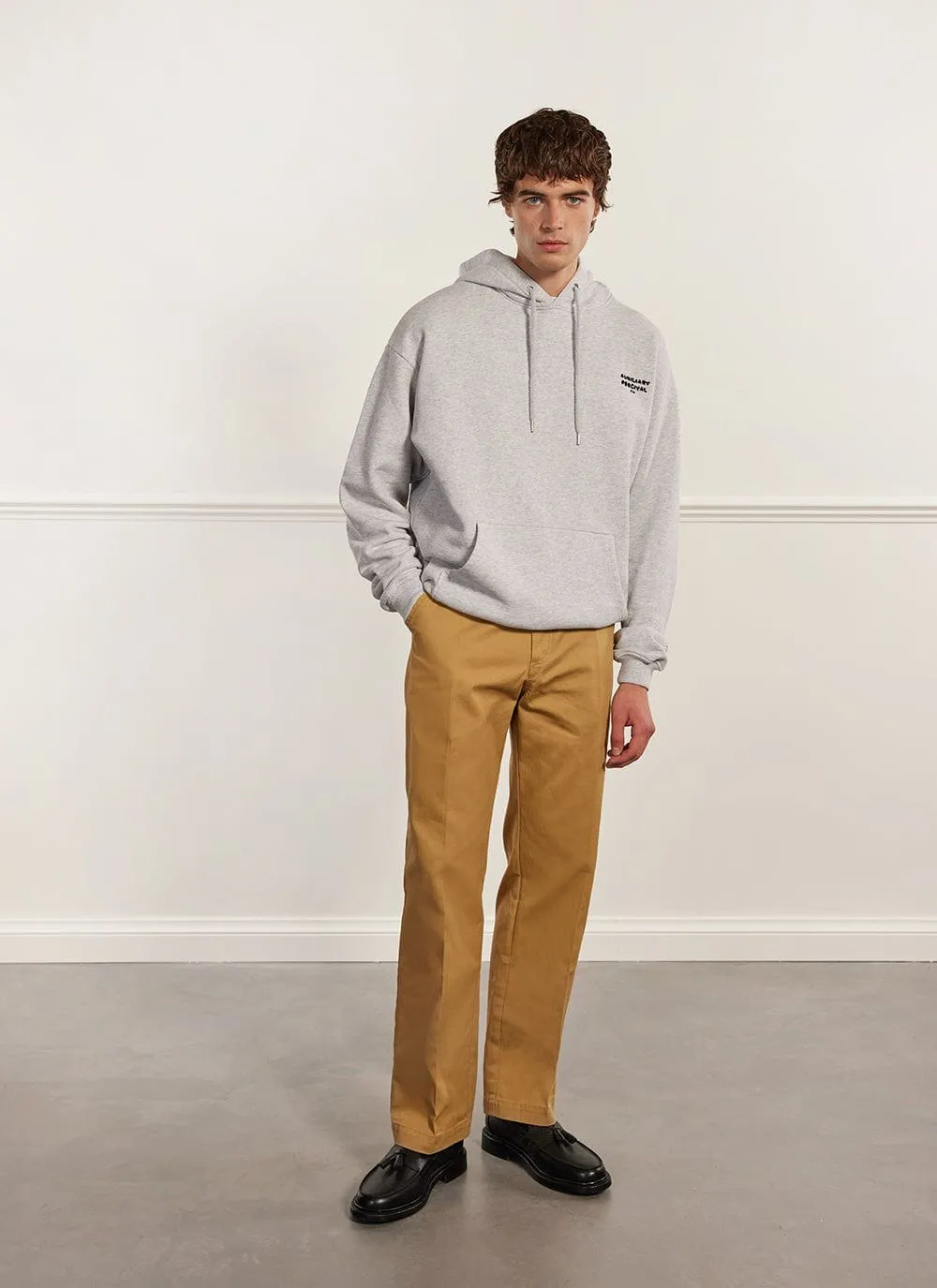 Auxiliary Hoodie 01 | Cotton | Athletic Grey sold by Percival product image thumbnail 4