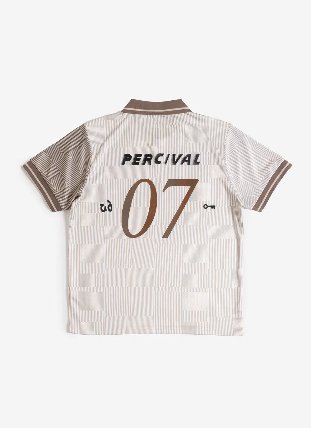 Football Shirt | Uniform Display x Percival Knitwear | Espresso sold by Percival product image thumbnail 4